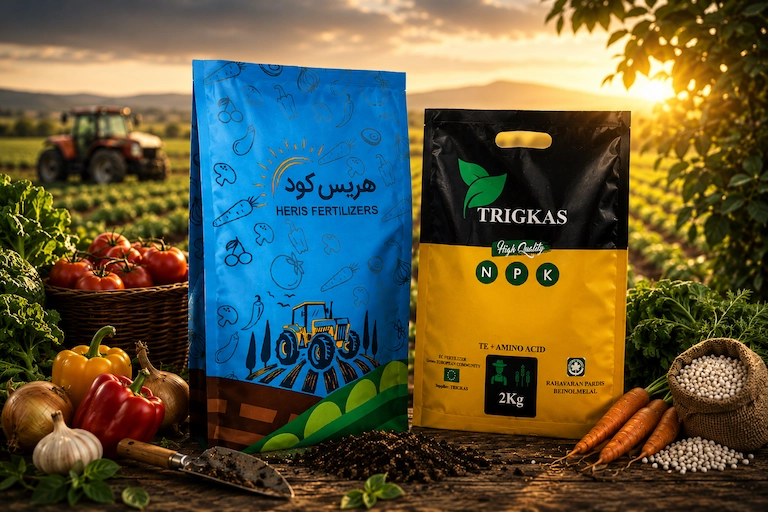 بسته بندی مخصوص کودف خاک و محصولات کشاورزی